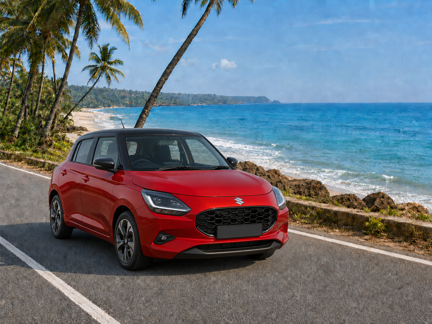 Swift Automatic self drive car hire in Calangute Goa